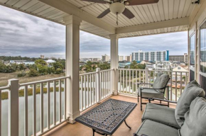 North Myrtle Beach Condo with Views Walk to Beach!, Myrtle Beach